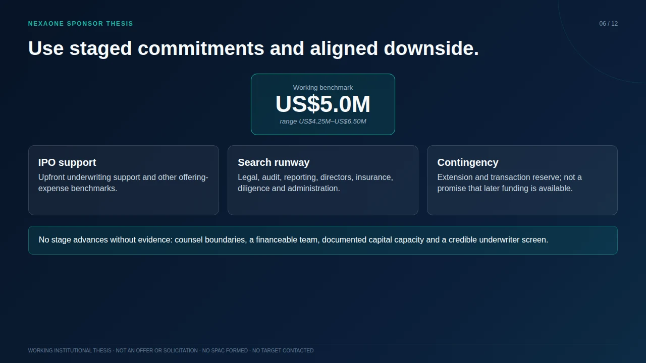 NexaOne sponsor thesis slide 6 of 12